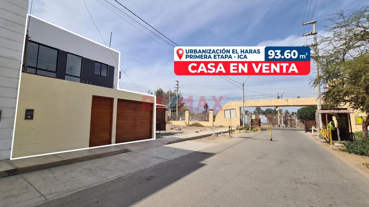 🏡 Se Vende Casa De Dos Pisos   -  Urb El Haras  I Etapa