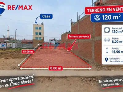 TERRENO EN VENTA SANTA MARIA – ETAPA 8 | 120 m²