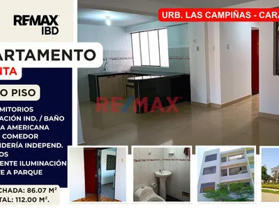Depa En Urb La Campiñas Carabayllo Departamento + Ambiente Independiente Con Baño (Ideal Para Oficina, Estudio O Alquiler).