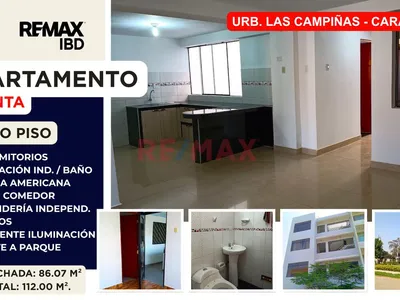 Depa En Urb La Campiñas Carabayllo Departamento + Ambiente Independiente Con Baño (Ideal Para Oficina, Estudio O Alquiler).