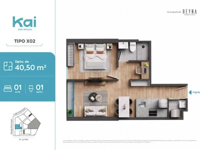 Modelo Tipo X02 · Pisos 3 al 10