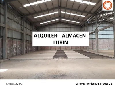 Alquiler de Local Industrial en Lurín - Lima 0 Dormitorio 