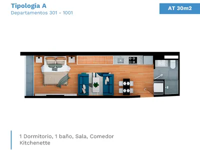 Modelo A · Pisos 6 al 20