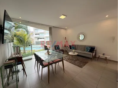Departamento En Condominio Ocean Reef De San Bartolo