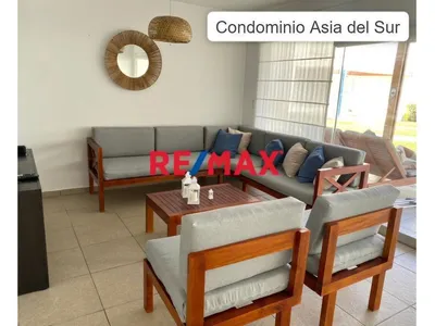 Alquiler Casa De Playa En Condominio Asia Del Sur, Km 108