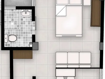 Lindo Minidepartamento Integrado con Zona Home Office | Ideal para Ejecutivos o