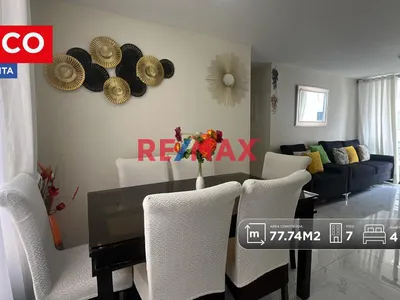 Departamento En Venta En Surco Con Cochera Y 4 Dormitorios Límite Con Chorrillos