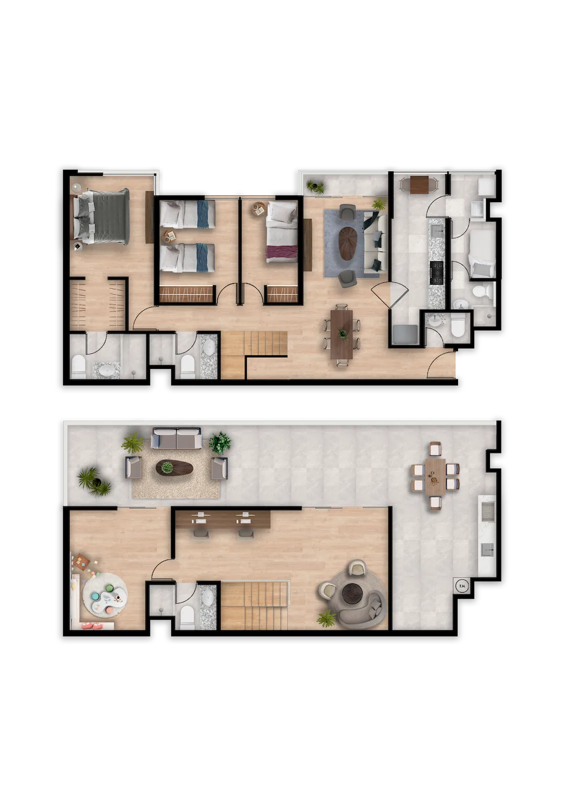 Modelo DUPLEX TIPO 01