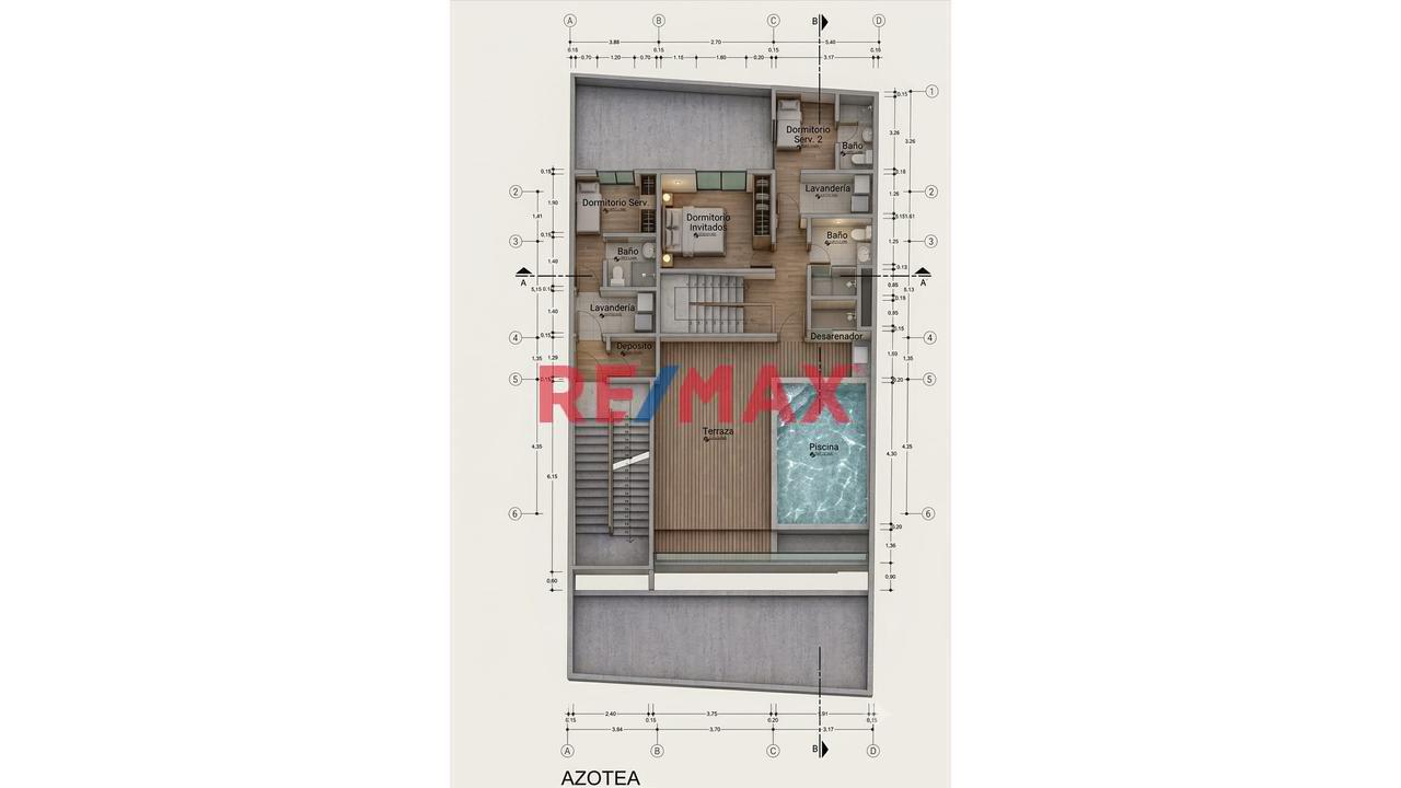 Exclusivo Dúplex De Playa De 6 Dormitorios Con Piscina Y Terraza