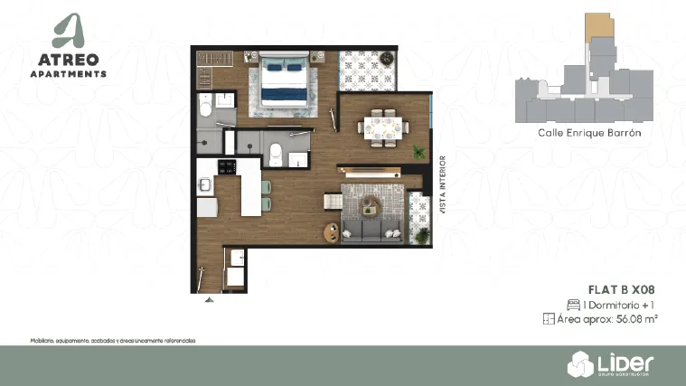 Modelo BX08 · Pisos 2 al 12