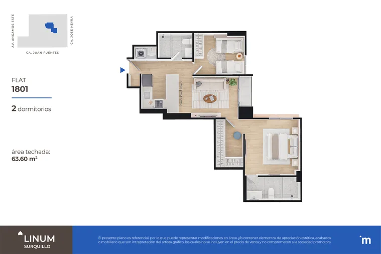 Modelo FLAT 1801