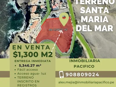 Venta de Terreno / Lote en Santa Maria del Mar - Lima 0 Dormitorio 