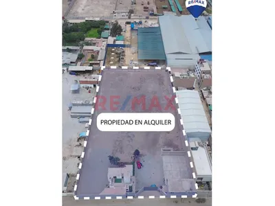 Terreno Con Oficinas En Lurin Ideal Almacen De Maquinaria, Transportes