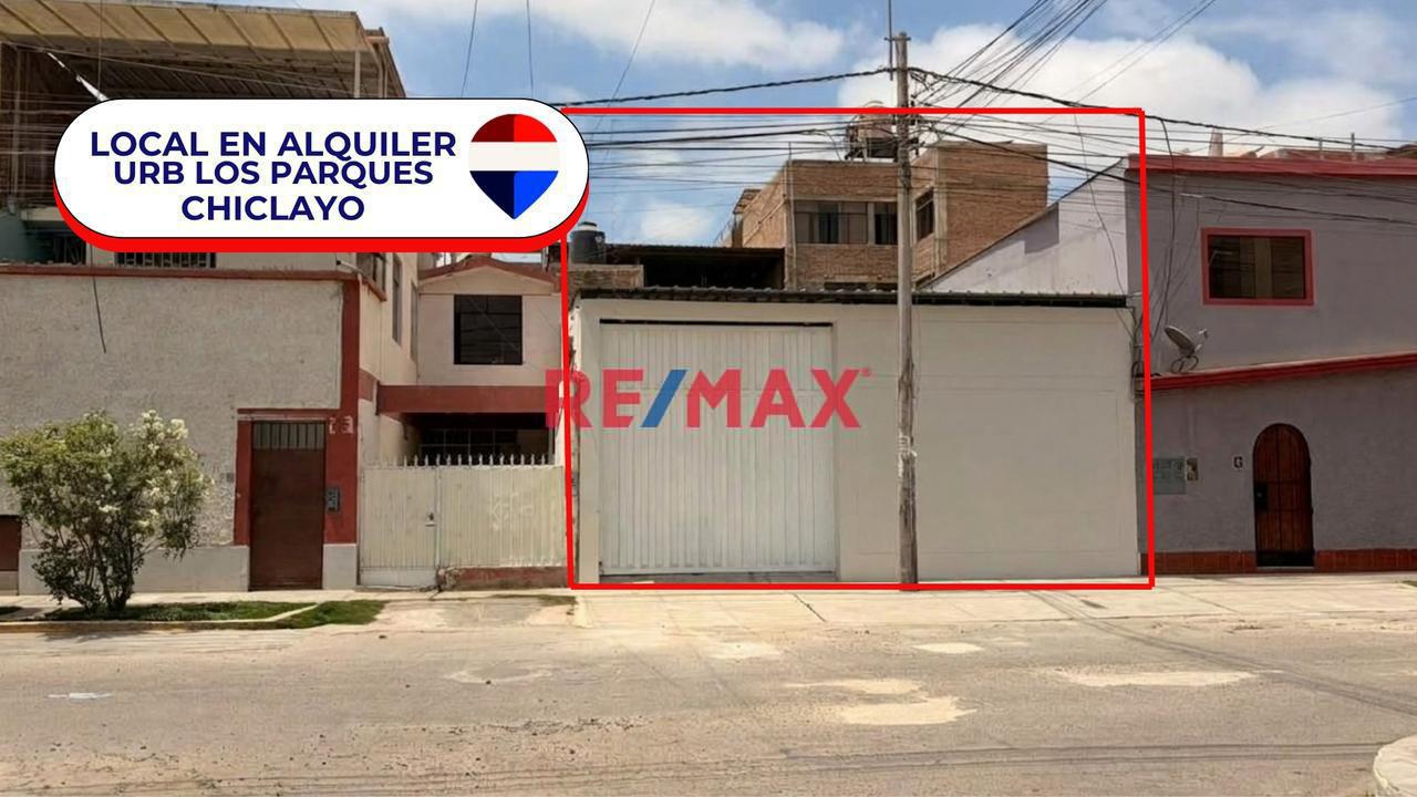 Local Comercial  En Alquil Urbanización Los Parques  Chiclayo