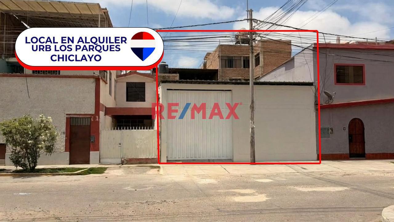 Local Comercial  En Alquil Urbanización Los Parques  Chiclayo