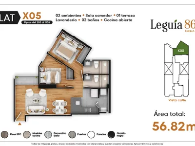 Modelo X05 · Pisos 3 al 11
