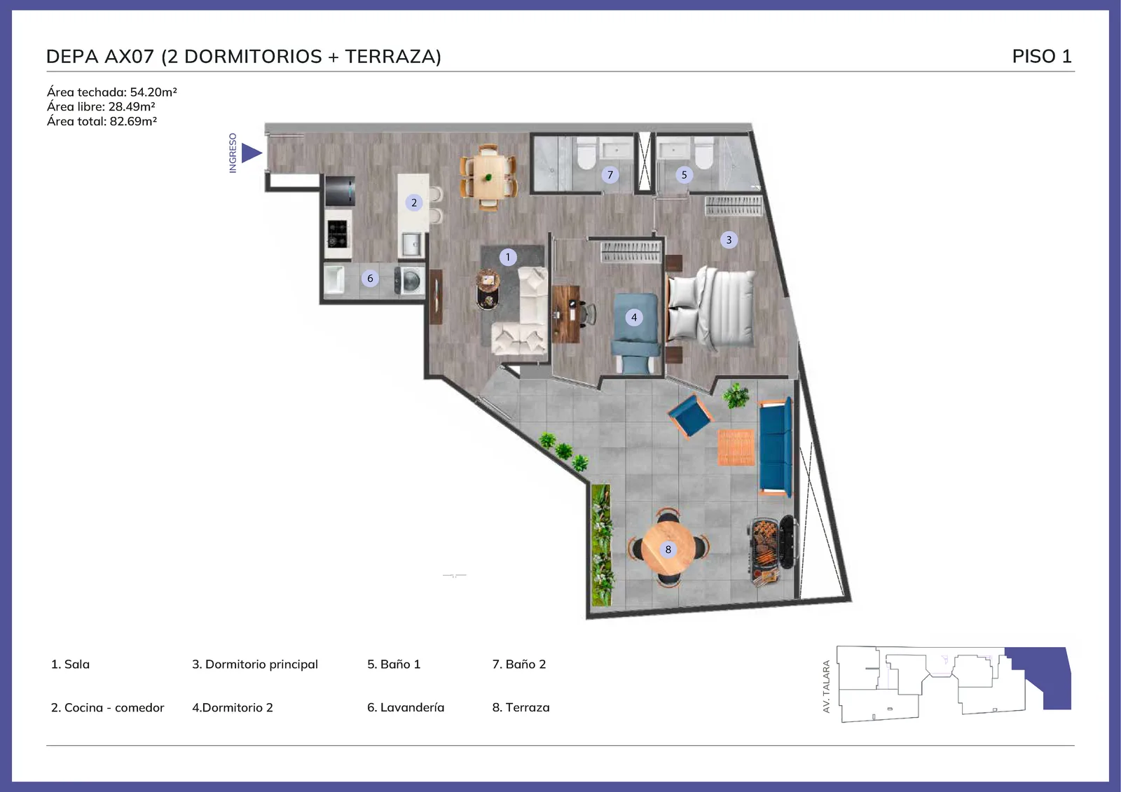 Modelo TIPO9/Dpto103