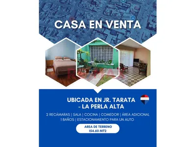 🏠 Casa En Venta – Jr. Tarata, La Perla Alta, Callao