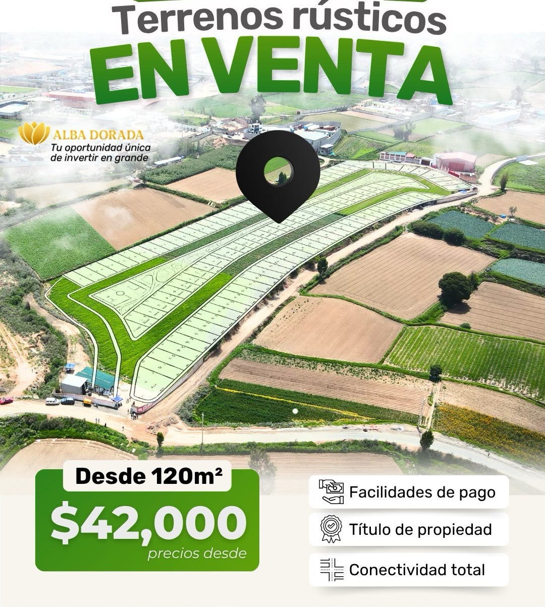 Vendo Terreno Rustico Para Casa Huerta En Sachaca