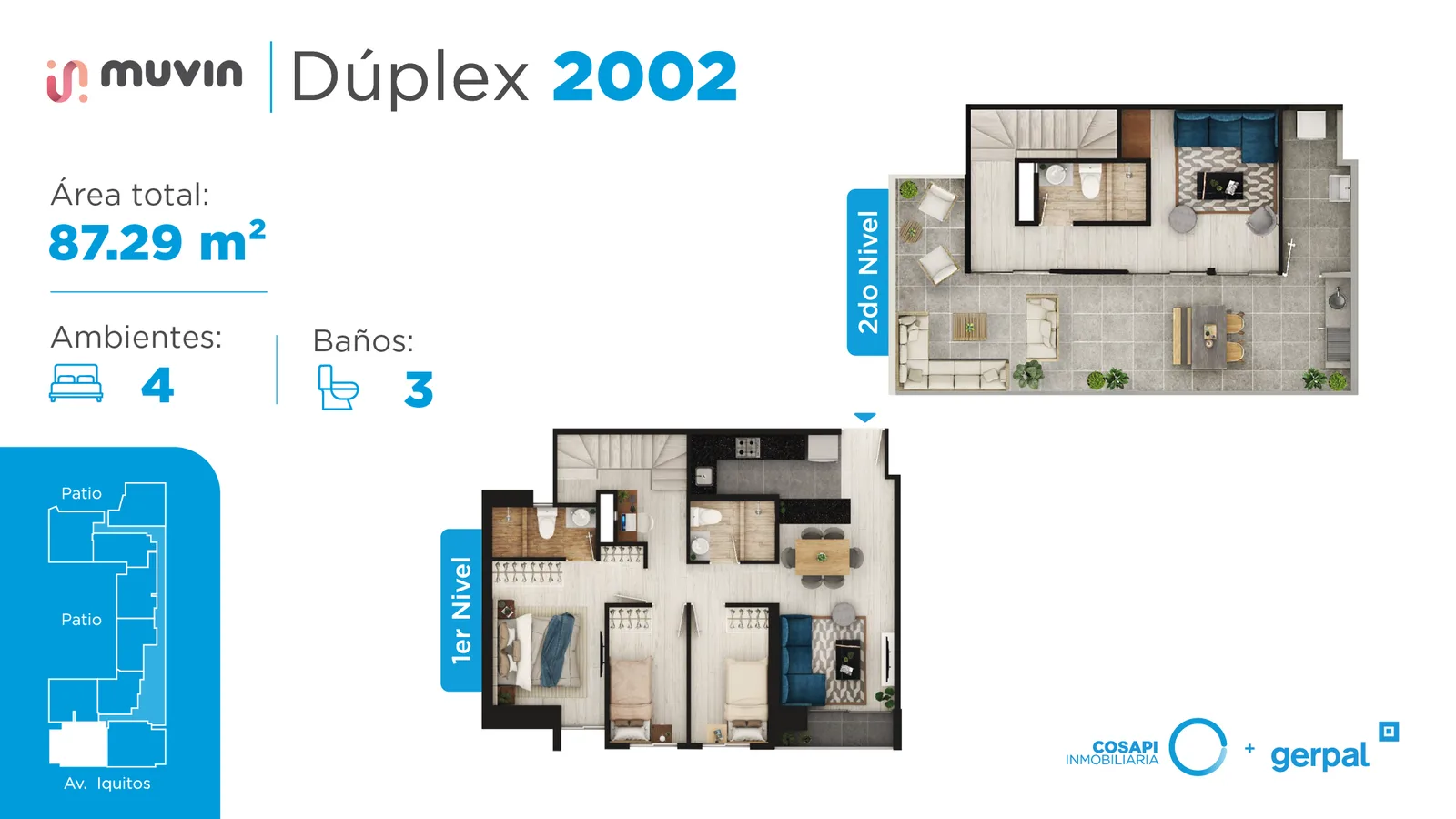 Modelo Departamento tipo 2002