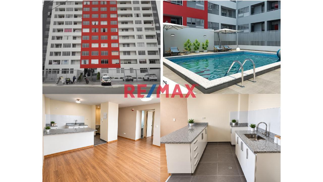 Departamento Flat 54.88M2 Sin Uso (Nuevo) Condominio Garden City