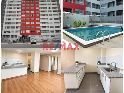 Departamento Flat 54.88M2 Sin Uso (Nuevo) Condominio Garden City