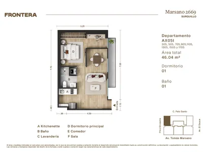 Modelo AX05-I · Pisos 3 al 17