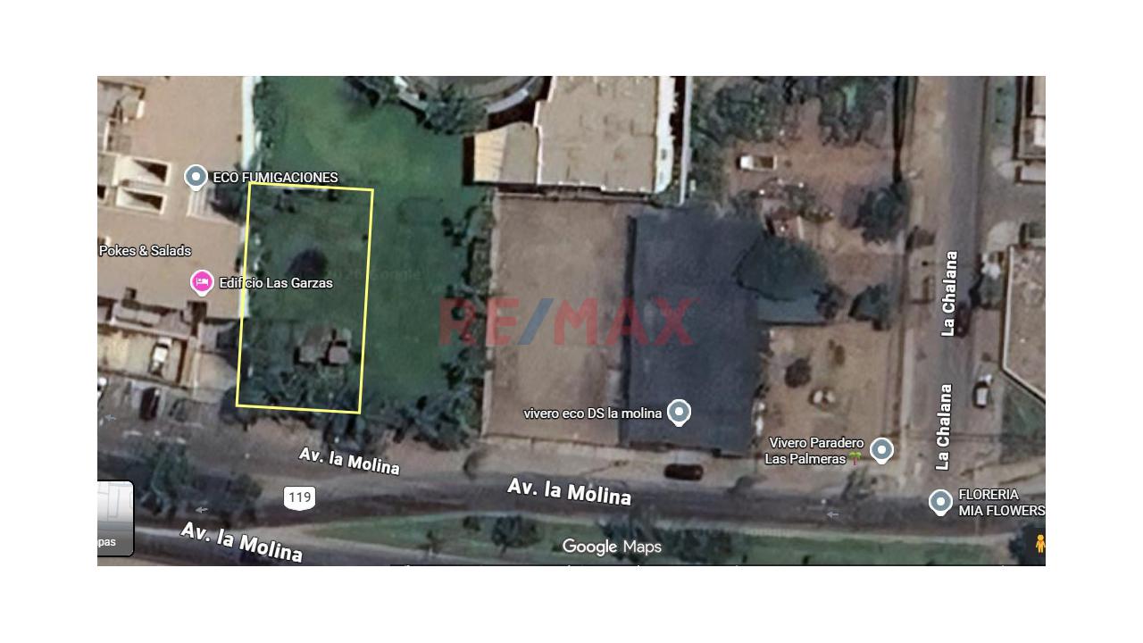 Terreno En Venta De  450.89M²– La Molina (Zona Las Lagunas)