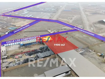 Alquiler De Terreno Industrial Zonificacion I3 1900 M2 En El Distrito De Ancón