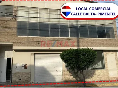 Alquiler Local Comercial  - Dos Pisos + Azotea En Pimentel