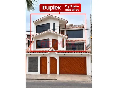 Duplex De 5 Habitaciones En Venta La Molina
