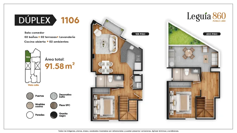 Modelo Dúplex 1106