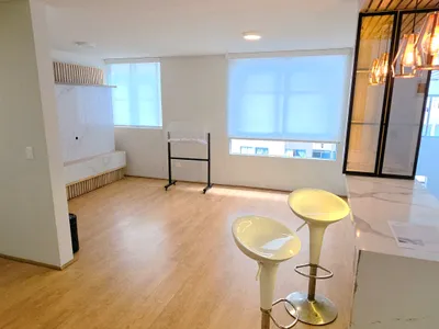 Departamento 2 dorm. 63 m², piso 10 semi amoblado