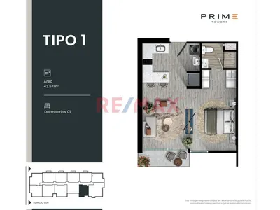 🏙️✨ ¡Se Vende Exclusivo Monoambiente En Prime Towers! ✨🏙️