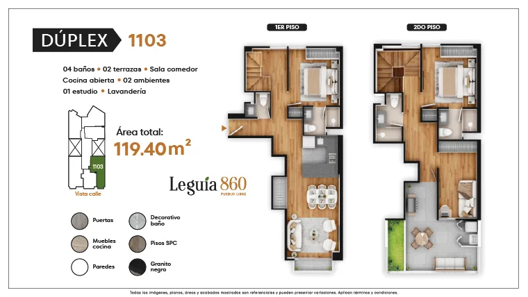Modelo Dúplex 1103