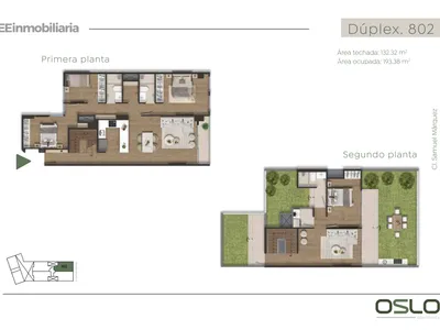 Departamento 4 dorm. 193.38 m²