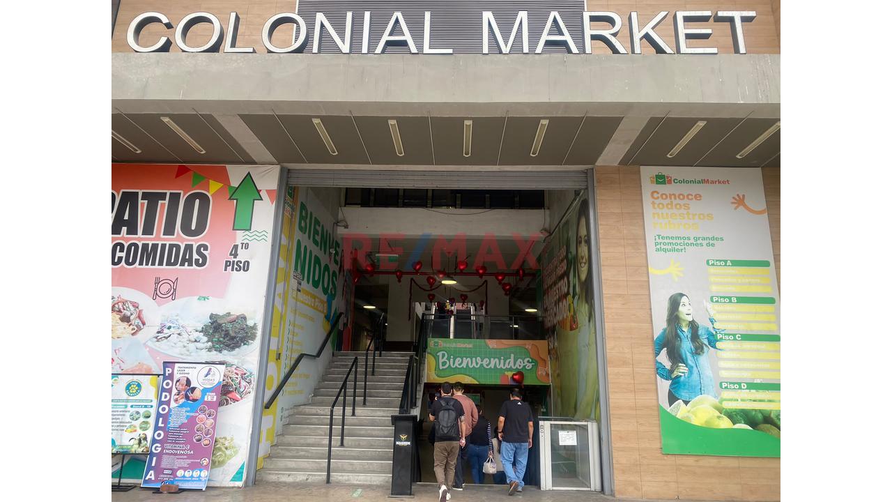Venta De Local Comercial En Colonialmarket Cdra. 41 Av Oscar R. Benavides Bellavista Al Costado De Mall Plaza Bellavista