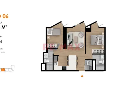 Venta Departamento Flat Magdalena