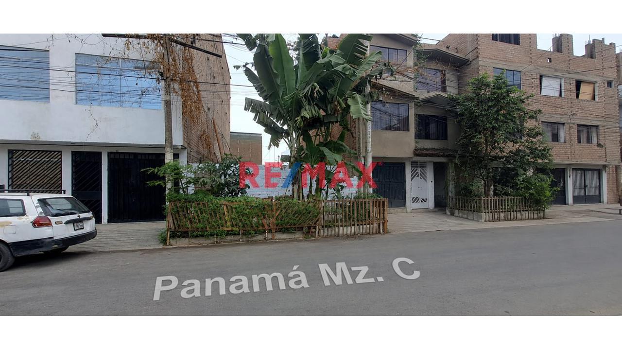 Se Vende Terreno 140M2 Doble Frente  A Calle Y Parque En Urb. Sta.Rosa S.M.P.