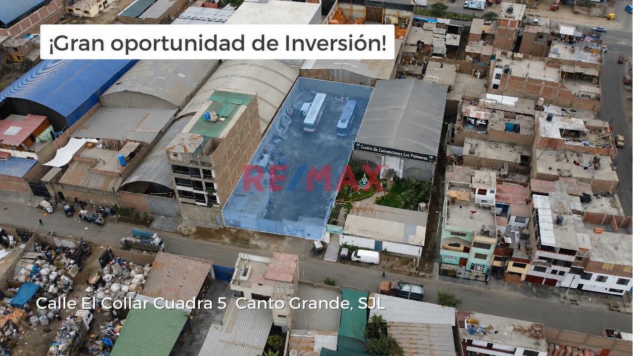 Terreno De 1,000 M² Para Inversión – Canto Grande Sjl