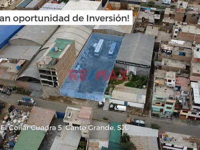 Terreno De 1,000 M² Para Inversión – Canto Grande Sjl