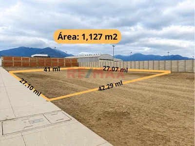 Vendo Terreno Industrial De 1,127 M² En Macrópolis, Lurín: Conectividad Logística Y Zonificación I1/I2