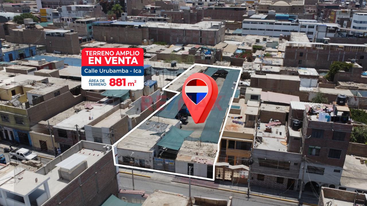 Terreno En Venta – 881 M² En Calle Urubamba
