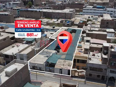 Terreno En Venta – 881 M² En Calle Urubamba
