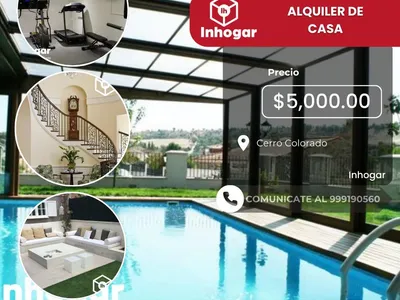 Alquiler de Casa en Cerro Colorado - Arequipa 6 Dormitorios 
