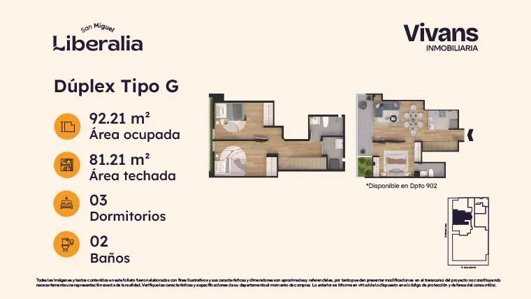 Modelo TIPO G · Piso 9