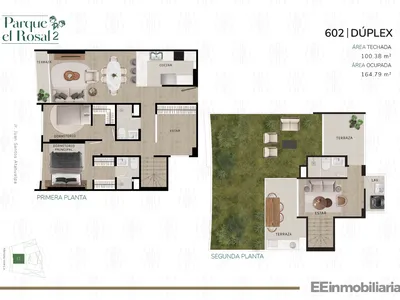 Departamento 4 dorm. 164.79 m²