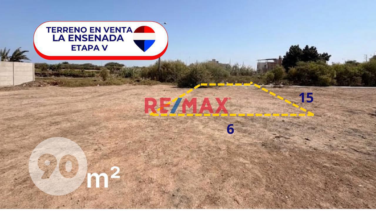 Terreno En Venta Urb Ensenada Etapa V  Pimentel