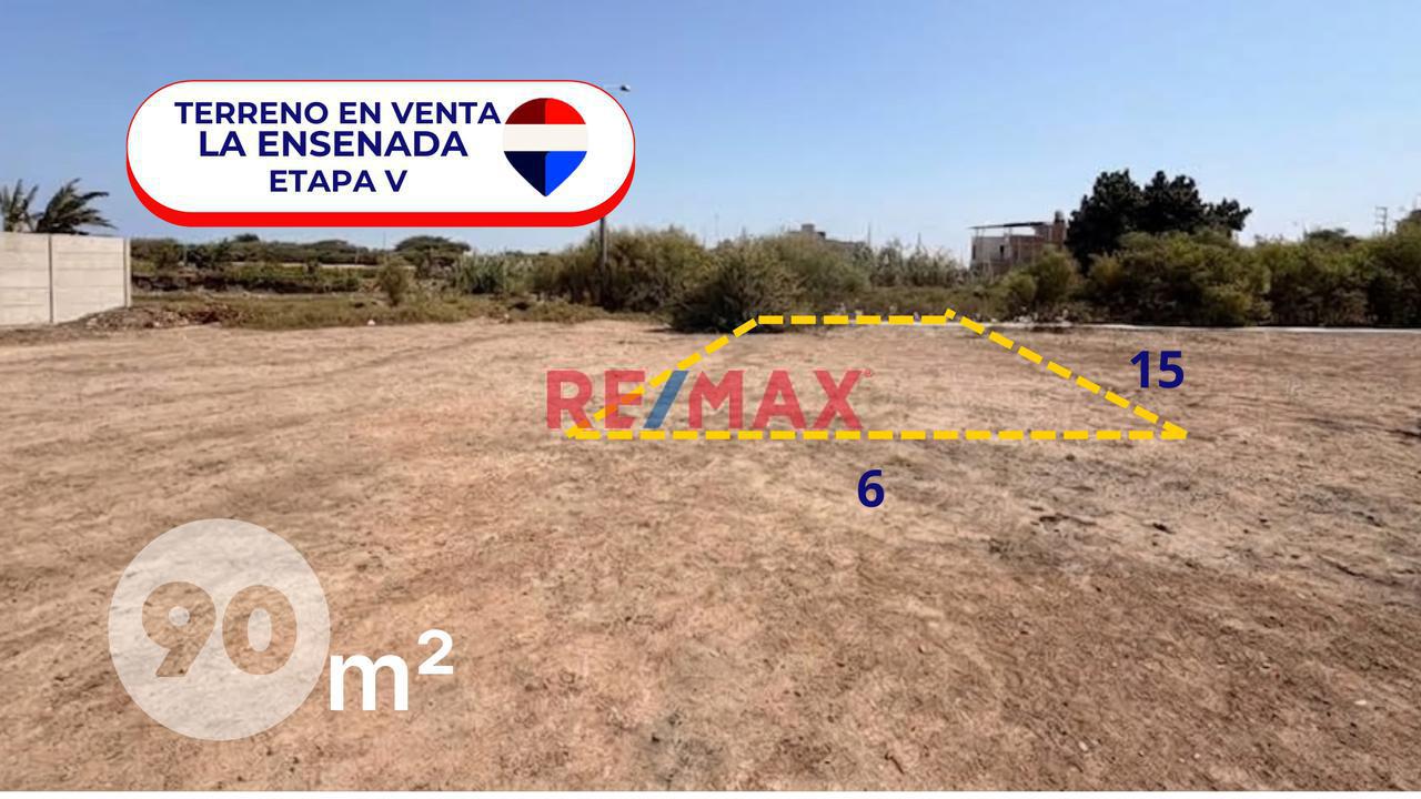 Terreno En Venta Urb Ensenada Etapa V  Pimentel