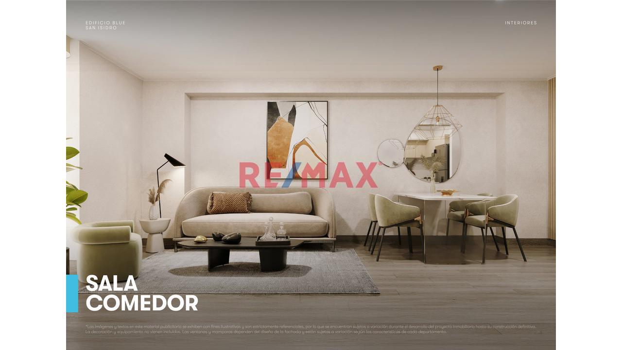Departamentos De 3 Dormitorio En Blue San Isidro | Desde S/598,960 | Entrega Inmediata
